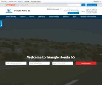 Trianglehonda65.com(Triangle Honda 65) Screenshot