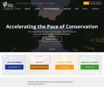 Triangleland.org(Triangle Land Conservancy) Screenshot