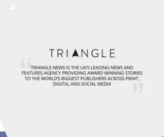 Trianglenews.co.uk(Triangle News) Screenshot