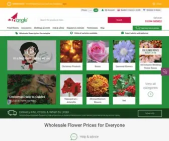 Trianglenursery.co.uk(Wholesale Flowers Direct & Florist Supplies UK) Screenshot