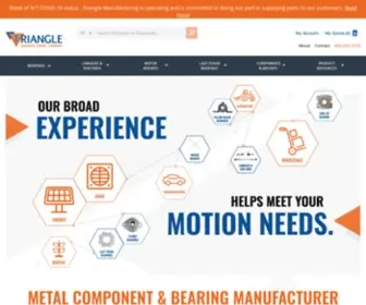 Triangleoshkosh.com(Triangle Manufacturing) Screenshot