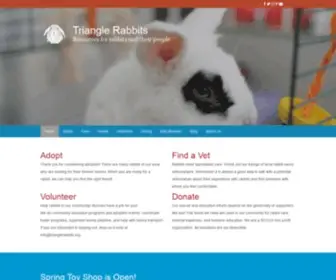 Trianglerabbits.org(Triangle Rabbits) Screenshot