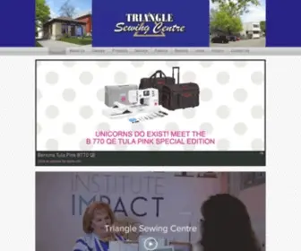 Trianglesewing.com(Triangle Sewing Centre) Screenshot