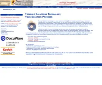 Trianglesolutions.com(Triangle Solutions Technology) Screenshot