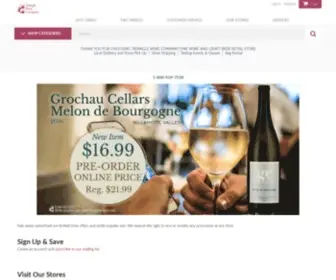 Trianglewineco.com(Triangle Wine Company) Screenshot