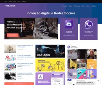 Trianons.com.br(Inovação com resultados) Screenshot