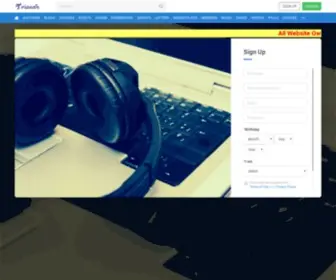 Triansh.com(Social) Screenshot