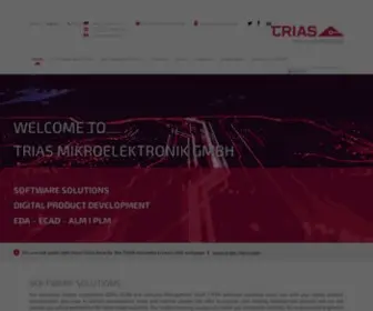 Trias-Mikro.de(Herzlich Willkommen bei TRIAS) Screenshot