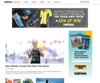 Triathletemag.com(Triathlete) Screenshot