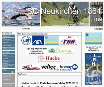Triathlon-Neukirchen.de(SC Neukirchen) Screenshot