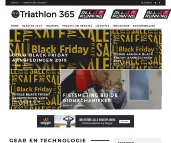 Triathlon365.nl(Triathlon 365) Screenshot