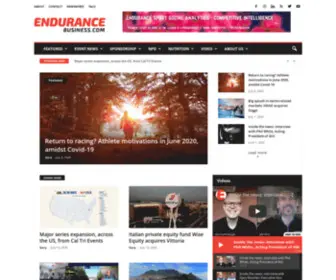 Triathlonbusiness.com(Home) Screenshot