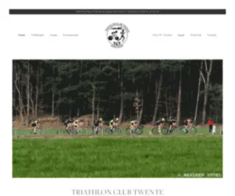 Triathlonclubtwente.nl(Triathlon Club Twente) Screenshot