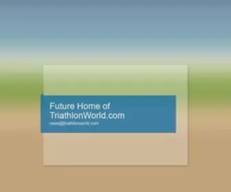 Triathlonworld.com(Future Home of) Screenshot