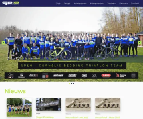 Triatlonmechelen.be(Cornelis Bedding Triatlon Team Mechelen) Screenshot