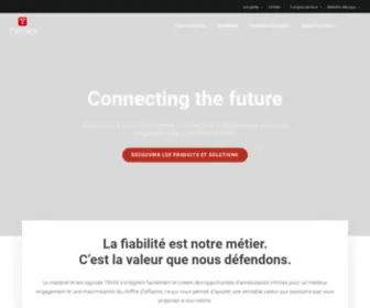 Triax.fr(Connecting the future) Screenshot