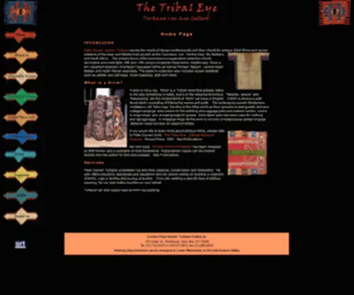 Tribal-Kilims.com(Antique kilims) Screenshot