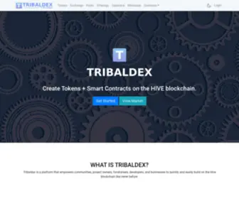 Tribaldex.com(Home) Screenshot