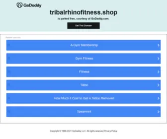 Tribalrhinofitness.shop(Tribalrhinofitness shop) Screenshot