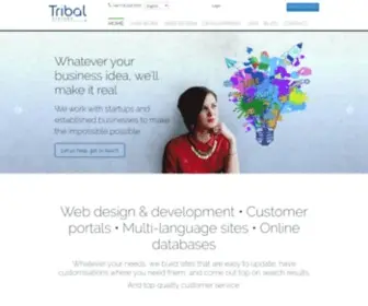 Tribalsystems.uk(Tribal Systems for extranet) Screenshot