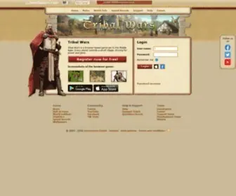 Tribalwars.net(Tribal Wars) Screenshot