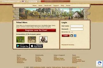 Tribalwars.us(Tribal Wars) Screenshot