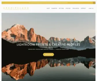 Tribearchipelago.com(Archipelago Lr Presets & Profiles) Screenshot