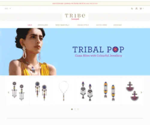 Tribebyamrapali.com(Buy Amrapali Silver Jewellery) Screenshot