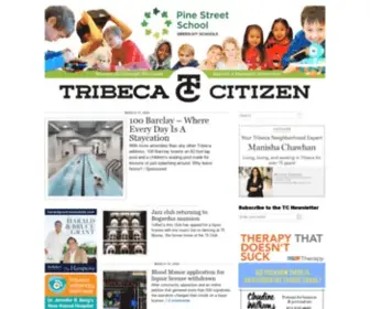 Tribecacitizen.com(Tribeca Citizen) Screenshot