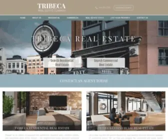 Tribecarealestate.com(Tribeca Real Estate) Screenshot