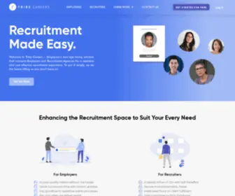 Tribecareers.co(Recruitment Made Easy) Screenshot