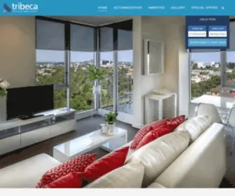 Tribecaservicedapartments.com.au(Tribeca Serviced Apartments) Screenshot