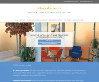 Tribecaskincenter.com(Tribeca Skin Center) Screenshot