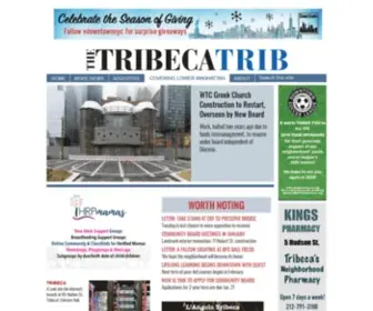 Tribecatrib.com(Tribeca Trib Online) Screenshot