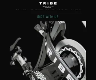 Tribecycle.com(Annapolis' premier indoor cycling studio specializing in rhythm) Screenshot