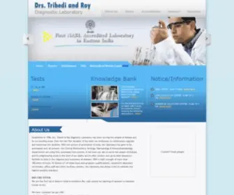 Tribediandroy.com(Drs.Tribedi &amp; Roy) Screenshot
