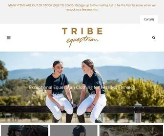 Tribeequestrian.com(Tribe Equestrian) Screenshot