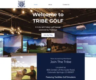 Tribegolf.com(Tribe Golf) Screenshot