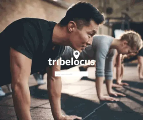 Tribelocus.com(Personal Trainers) Screenshot