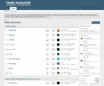 Tribemagazine.com(TRIBE MAGAZINE) Screenshot
