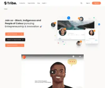 Tribenetwork.ca(Tribe Network) Screenshot