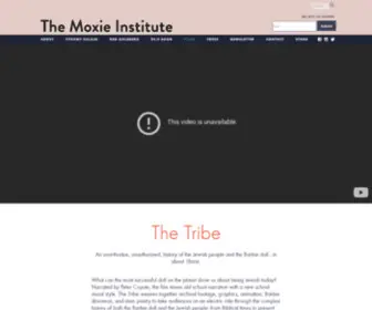 Tribethefilm.com(Moxie Institute) Screenshot