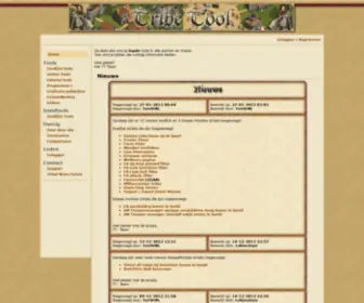 Tribetool.nl(Welkom op Tribe Tool) Screenshot