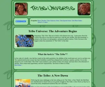 Tribeuniverse.com(Tribe Universe) Screenshot