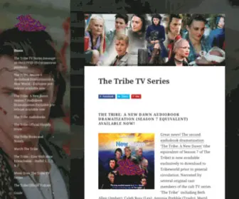 TribeWorld.com(Official site for the The Tribe TV show) Screenshot