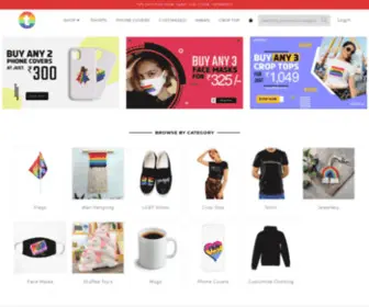 Tribfashion.com(Best LGBT Store In India) Screenshot