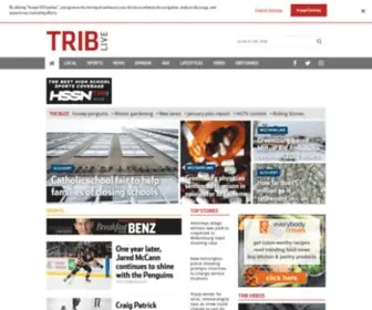 Triblive.com(The Tribune) Screenshot