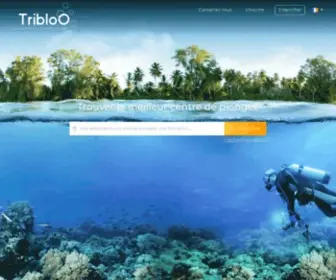 Tribloo.com(Trouvez LE bon centre de plongée Tribloo) Screenshot