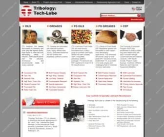 Tribology.com(Synthetic Lubricants) Screenshot