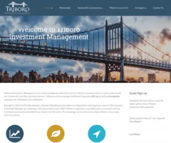 Triboroinvestment.com(Triboro Investment Management) Screenshot